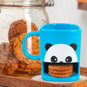Krūze ar nodalijumu cepumiem Panda, 250ml - 650-03533