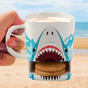 Krūze ar nodalijumu cepumiem Shark, 250ml - 650-03534
