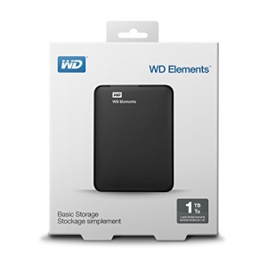Ārējais disks WD Elements 1TB 2.5", USB 3.0, Black