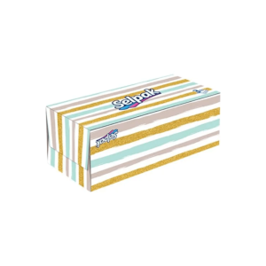 Kosmētiskās salvetes SELPAK Maxi, 3 sl., 100 salvetes, baltā krāsā - 400-03970