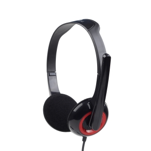 Austiņas ar mikr. Gembird MHS-002 black 20Hz-20kHz