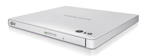 Ārējā CD/DVD iekārta LG GP57EW40 White slim/USB2.0/CD24x/DVD8x/DVD DL8x/Balts
