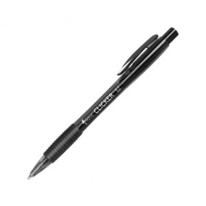 Lodīšu pildspalva FORPUS CLICKER 0.7mm melna