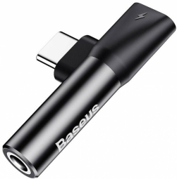 Adapteris Baseus L41 USB-C to Mini Jack 3.5mm + USB-C