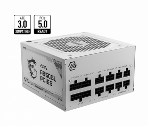 Barošanas bloks MSI MAG A850GL PCIE5 850W White
