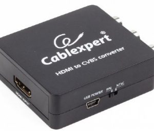 Adapteris Gembird HDMI to CVBS + Stereo Audio Converter
