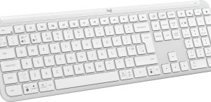 Klaviatūra Logitech K950 Signature Slim White