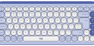 Klaviatūra Logitech POP ICON KEYS OFF White Lilac US