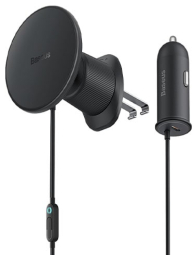 Telefona turētājs Baseus CW01 Magnetic USB-C/40W