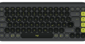Klaviatūra Logitech POP ICON KEYS Graphite Green US