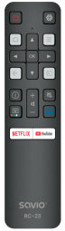 Pults Savio TCL universal RC-23