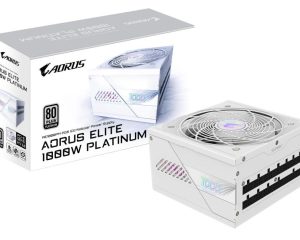 Barošanas bloks Gigabyte AORUS Elite 1000W 80 Plus Platinium Ice White