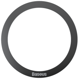 Magnētiskais gredzens Baseus Halo Series Magnetic Metal Ring Black 2pcs