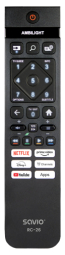 Tv Pults Savio Philips Universal Remote Control RC-26