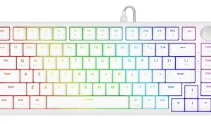 Klaviatūra Savio Gasket magnetic ASTRAL OUTEMU White Jade White