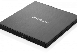 Ārējais CD/DVD rakstītājs Verbatim External Slimline USB-C Black