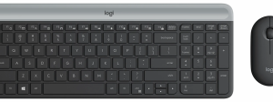 Logitech MK470 Wireless Keyboard and Mouse Combo Graphite