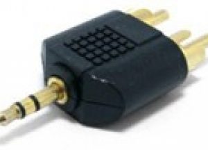 Gembird 3.5 mm plug to 2 x RCA plug
