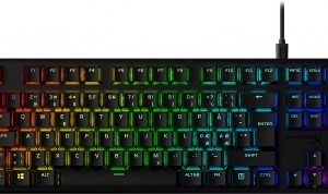 Klavatūra HyperX Alloy Origins Core PBT HX Aqua Black
