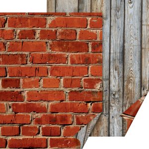 Dekoratīvs kartons 50x70cm Bricks-Wood