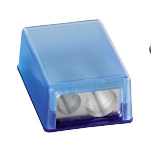 Zīmuļu asināmais Box (Zils)