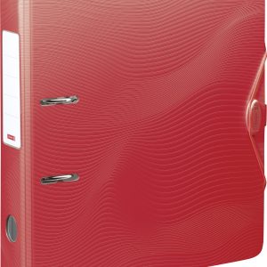 Reģistra mape A4 Wave, 7cm, sarkana