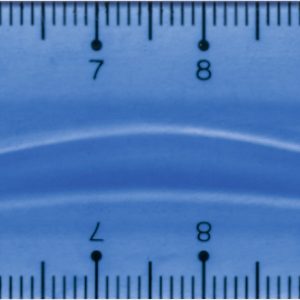 Lineāls 15cm Colour, zils