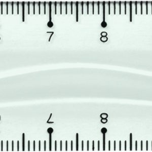 Lineāls 15cm Colour, piparmētru krāsas