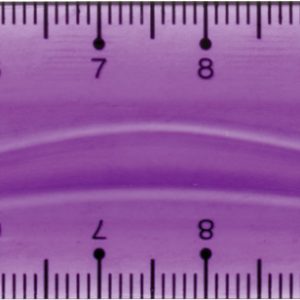 Lineāls 15cm Colour, violets