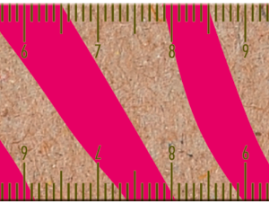 Lineāls 15cm Zebra '15