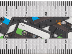 Lineāls 15cm Kasete '15