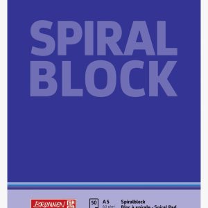 Piezīmju lapas ar spirāli A5, līniju