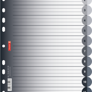 Dokumentu sadalītājs Colour 12, melns