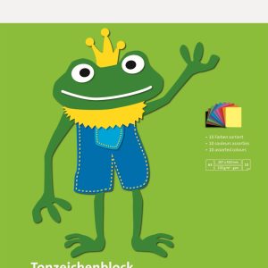 Krāsaina papīra komplekts A3, 130gsm, 10gab.