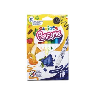 Flomasteri UNIVERSAL CARIOCA ar smaržu,  12 krāsas - 200-05894