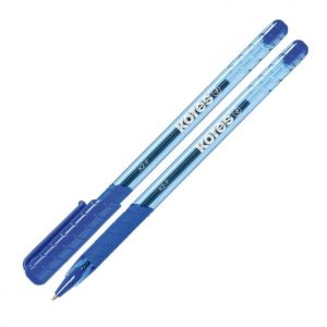 Lodīšu pildspalva KORES SUPER SLIDE K2 F 0.7mm zila - 200-07744