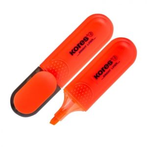 Teksta marķieris KORES BRIGHT LINER oranžs - 200-07753