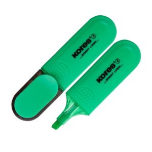 Teksta marķieris KORES BRIGHT LINER zaļš - 200-07754