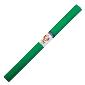 Kreppapīrs ICO ar izmeru 0.5x2m,  tumši zaļš - 100-06374