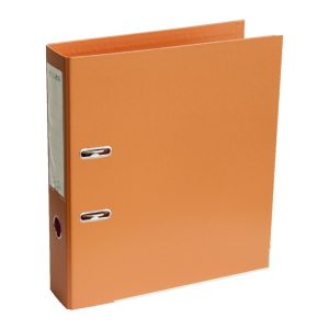Mape-reģistrs ELLER A4 formāts, 75 mm, oranža, apakšējā mala ar metālu - 150-03157
