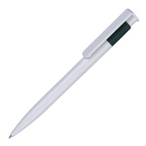 Lodīšu pildspalva ICO STAR 0.8mm balts korpuss, zila tinte - 200-00384