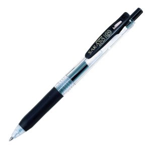 Gela pildspalva ZEBRA SARASA Clip Eco 0.5mm melna - 200-00549