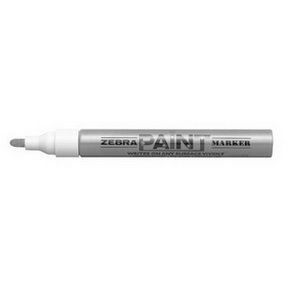 Noturīgais marķieris ZEBRA PAINT MARKER, 2 mm,  sudraba - 200-01484