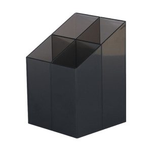 Galda organizators Ico caurspīdīgi-melns - 200-02341