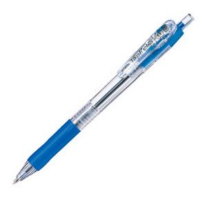 Lodīšu pildspalva ZEBRA TAPLI CLIP 0.5mm zila - 200-02681