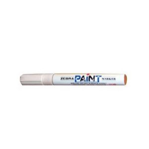 Noturīgais marķieris ZEBRA PAINT MARKER balts, 2.0 mm - 200-03051