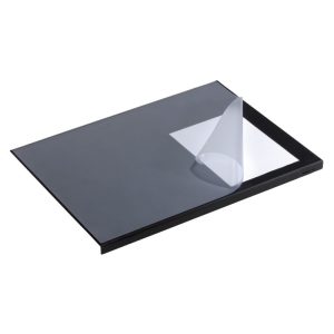 Galda segums Durable ar plēvi, izmērs 65x50 cm, melns - 200-03668