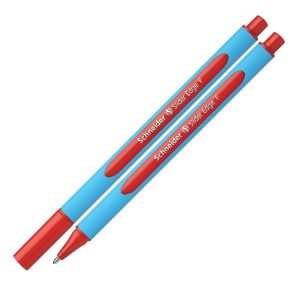 Lodīšu pildspalva SCHNEIDER SLIDER EDGE 0.7mm, zils korpuss, sarkana tinte - 200-05206