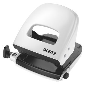 Caurumotājs LEITZ WOW 5008 caurdur līdz 30 lapām, perlamutra balts - 200-05392