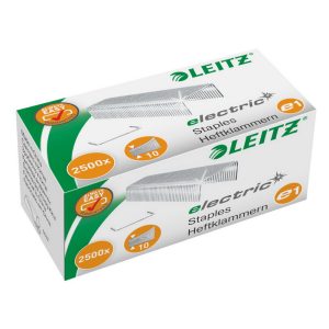 Skavas LEITZ  No10 E1 elektriskajam, 2500 skavas/kastītē - 200-06335